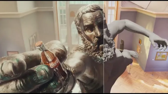 Coca-Cola Masterpiece 3D Campaign