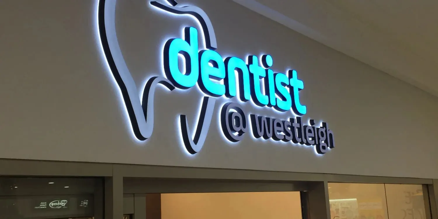 Illuminated 3D signage design