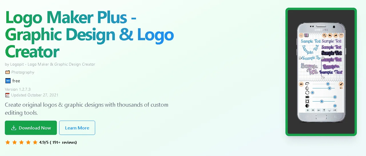 Logo Maker Plus for 3D Logo