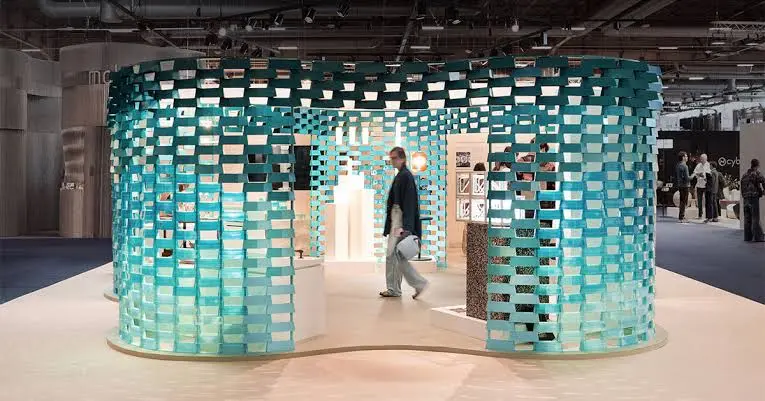 Recycled Water Bottle Exhibit