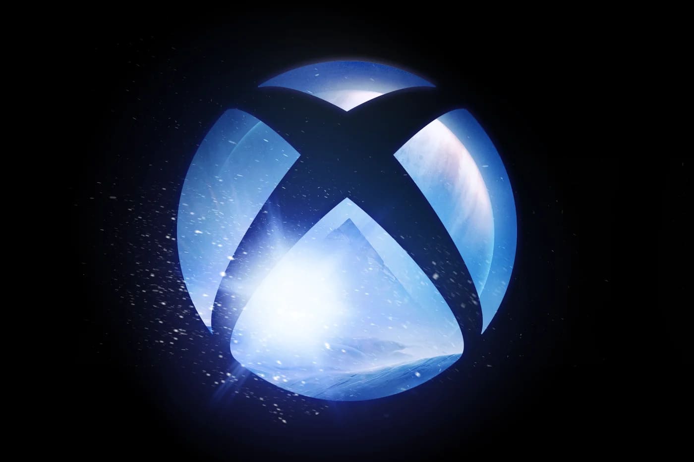 Xbox sphere logo with lighting depth
