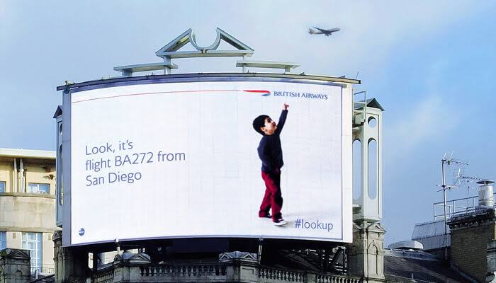 British Airways OOH