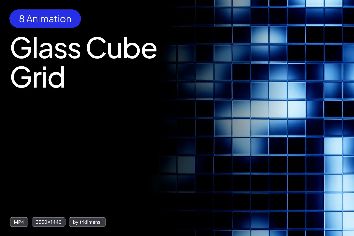 Animated-glass-cube-grid-background-in-blue-8-color-animation-pack-2560x1440-MP4-by-Tridimensi.