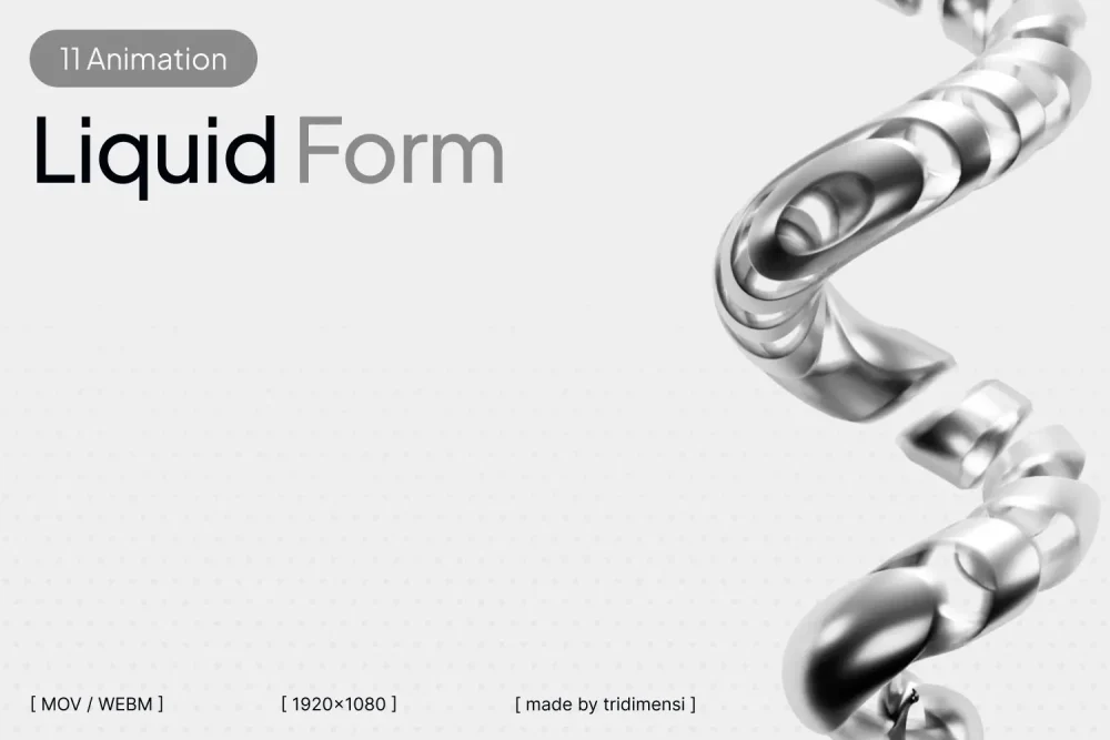 3d abstract animation