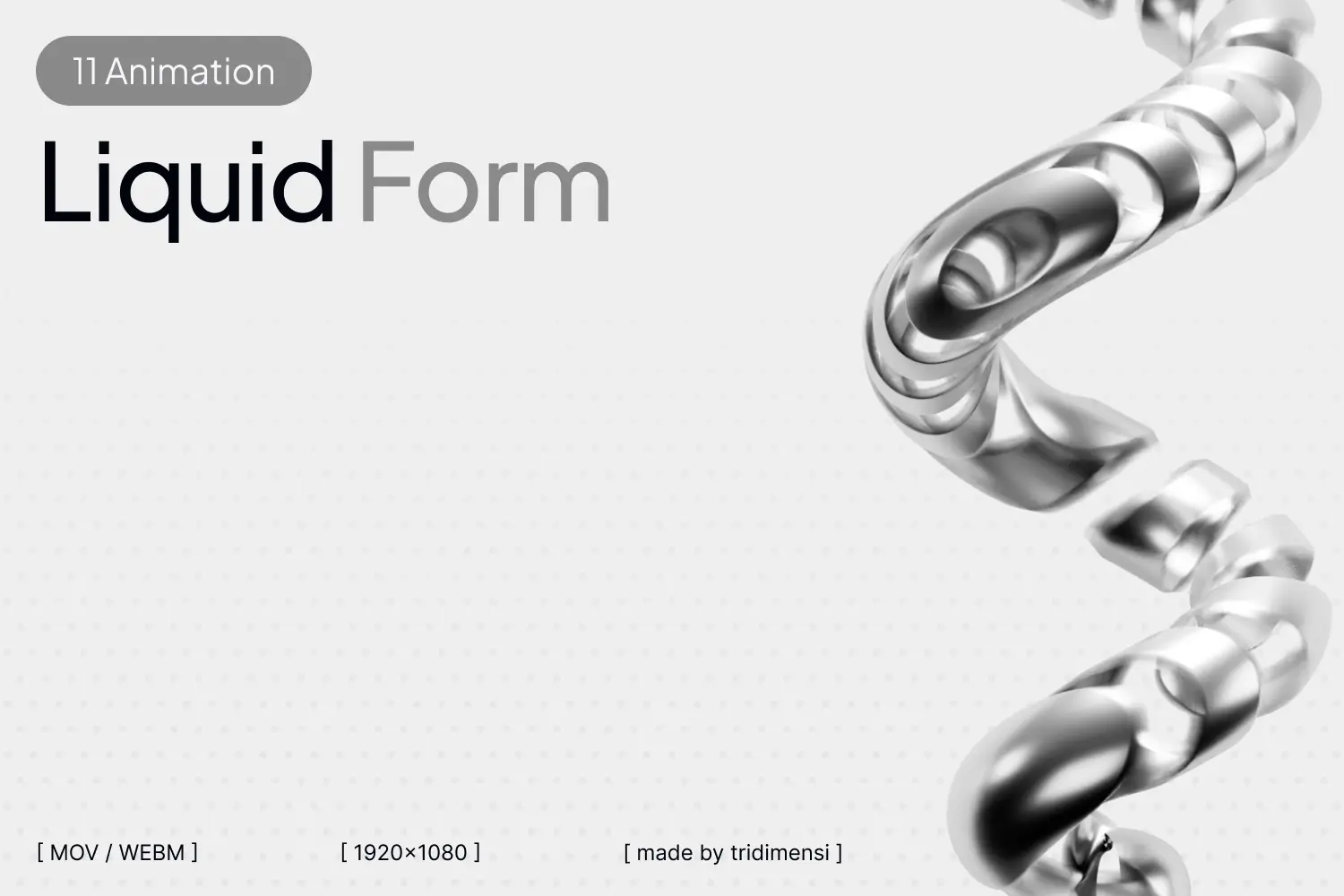 3d abstract animation