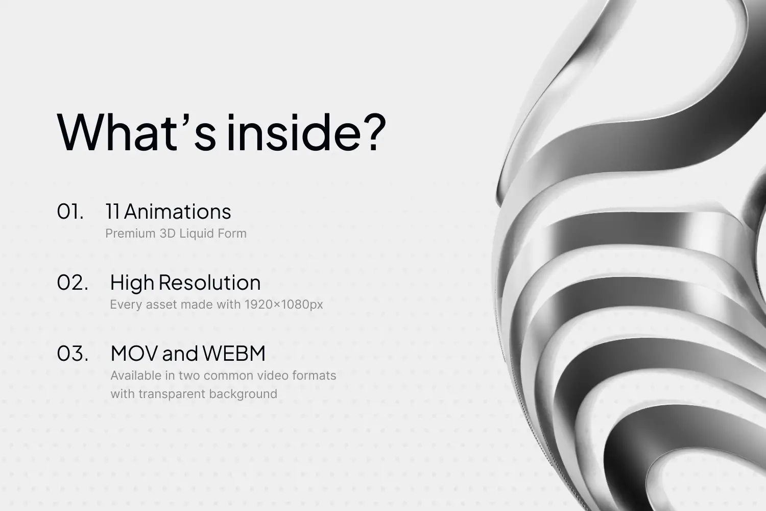 3d abstract animation