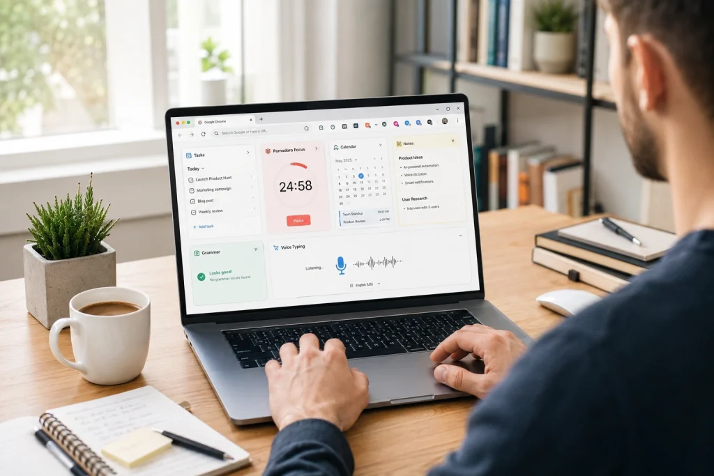 Chrome extensions for productivity