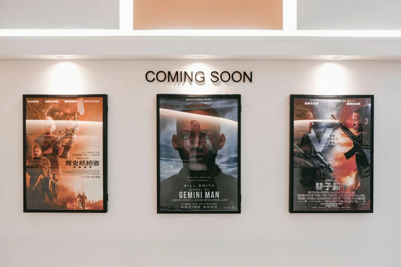 film poster typography